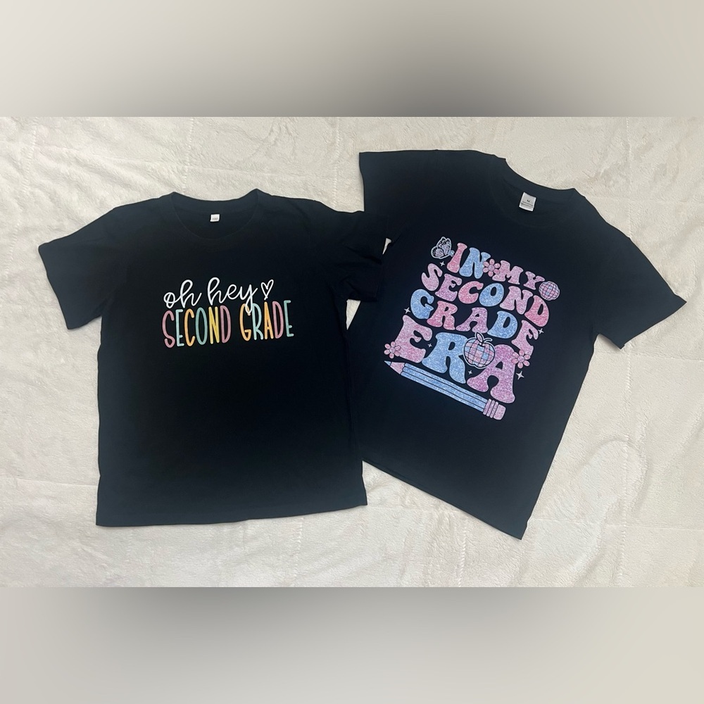 ✨ Girl’s Second Grade T-Shirts
